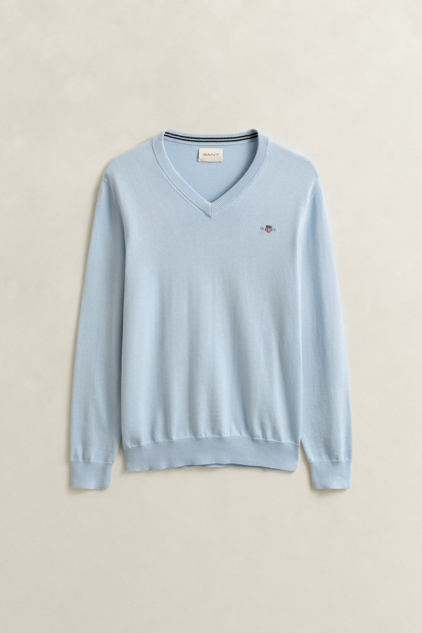 Classic Cotton V-Neck Sweater
