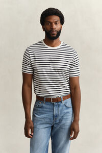 Pima Cotton Striped T-Shirt