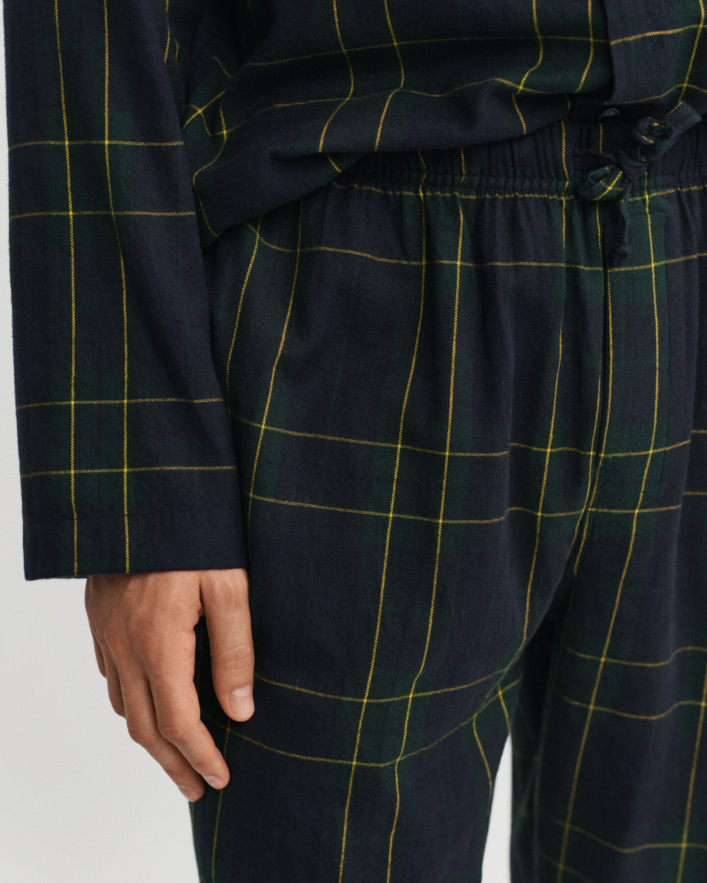 Flannel Checked Pajama Set Gift Box