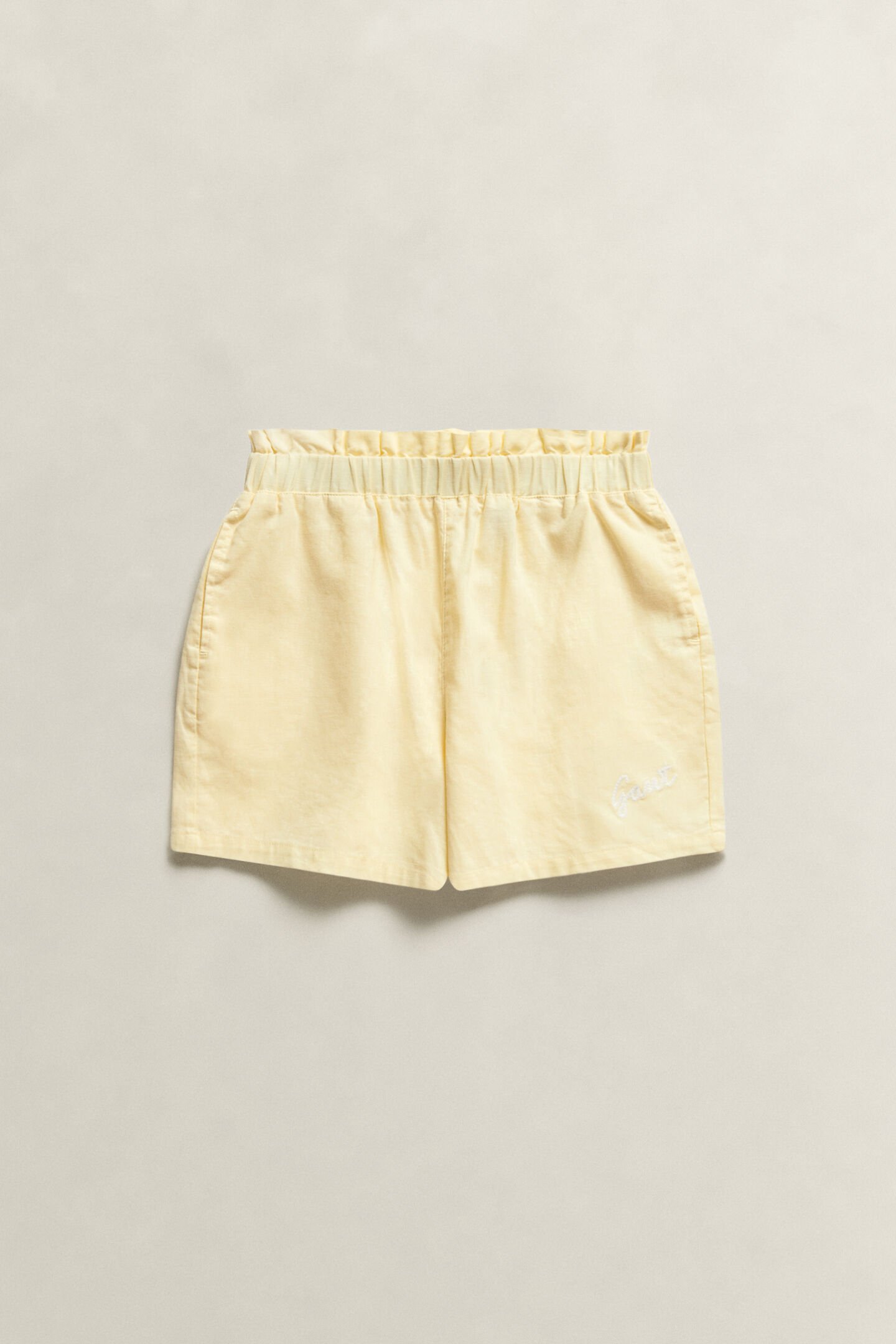 Teen Girls Paperbag Waist Shorts