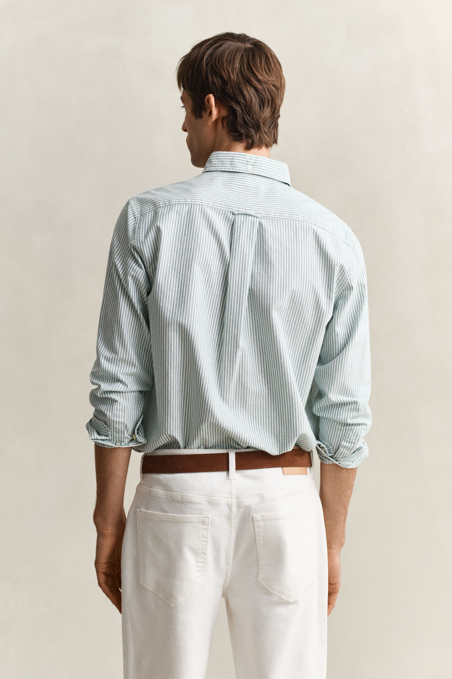 Banker Stripe Classic Oxford Shirt