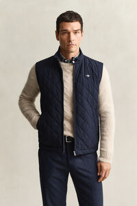 Quilted Windcheater Vest