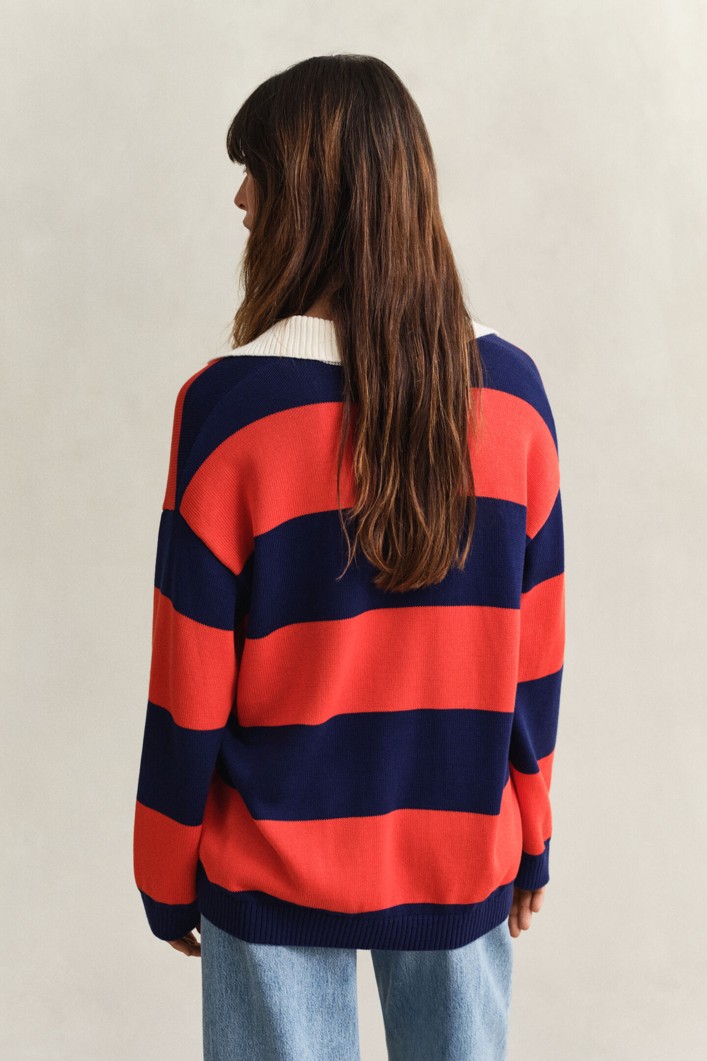 Striped Cotton Rugger