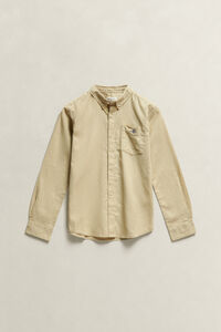 Teen Boys Linen Blend Shirt