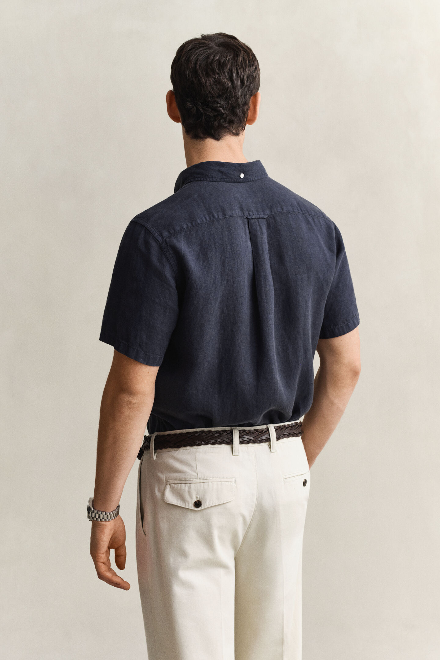 Short Sleeve Linen Shirt