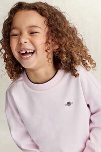 Girls Oversized Shield Sweatshirt