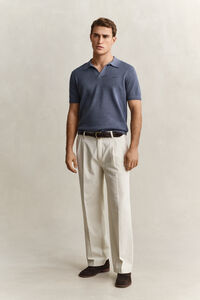 Sunfaded Polo Sweater