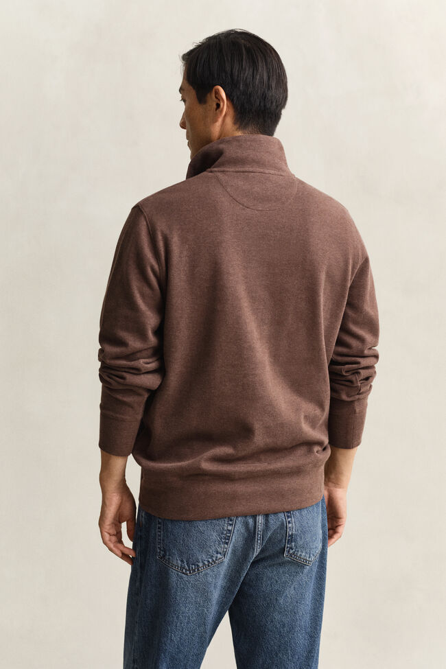Sacker Rib Half-Zip Sweatshirt