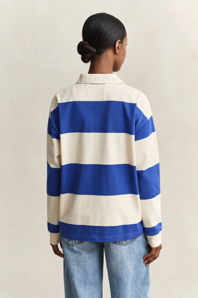 Striped Cotton Heavy Rugger