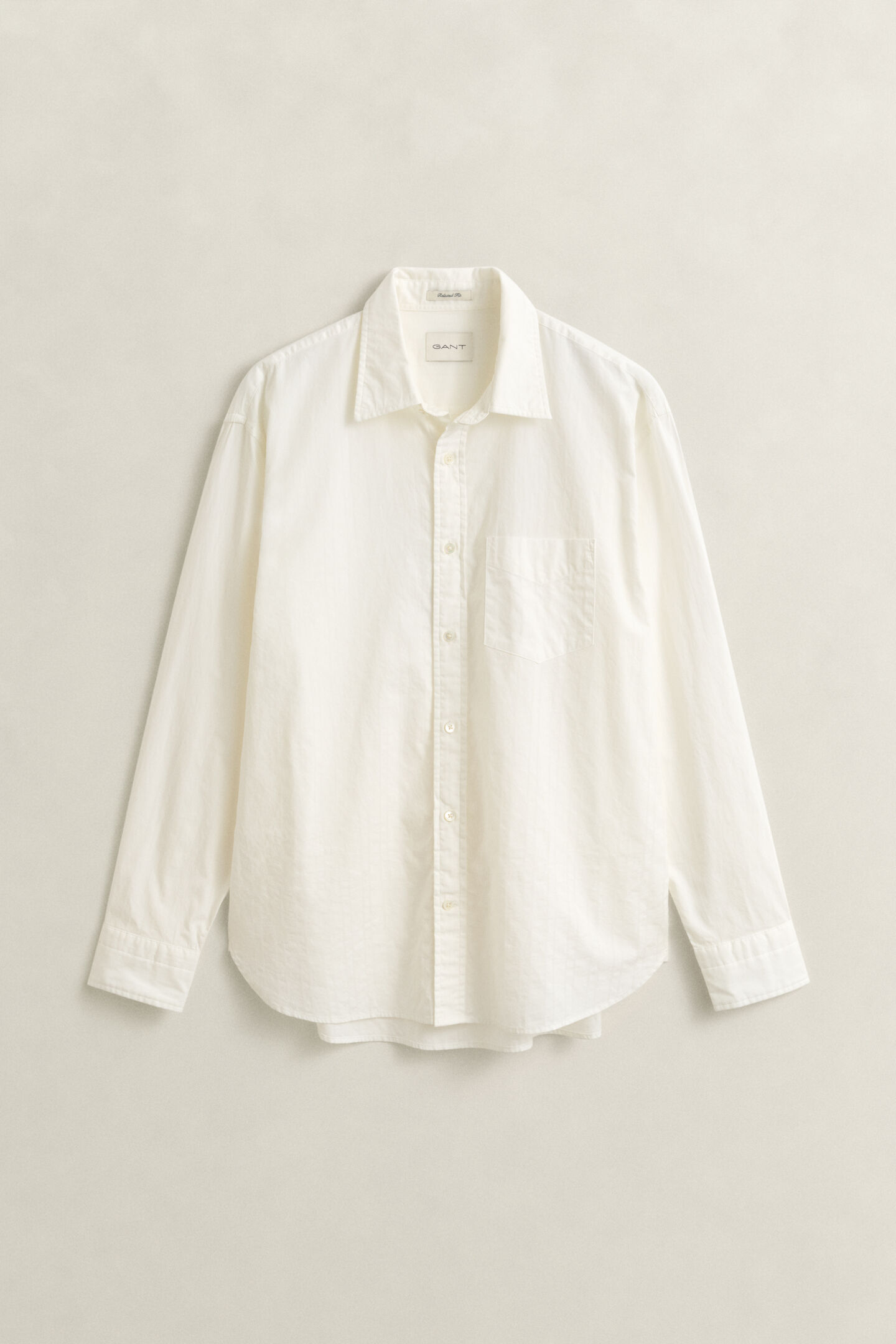 Relaxed Fit Dobby Striped Shirt