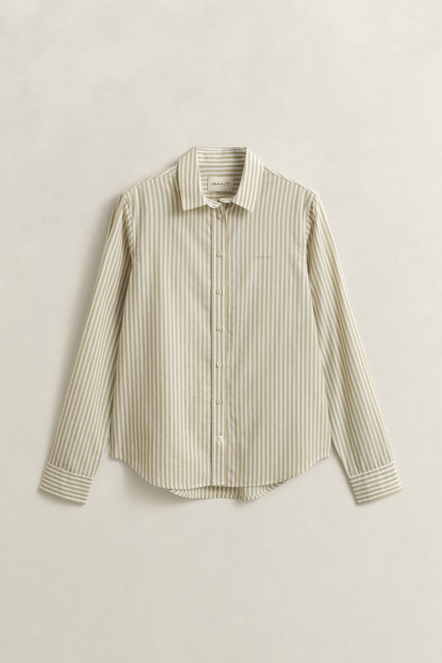 Regular Fit Classic Striped Poplin Shirt