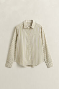 Regular Fit Classic Striped Poplin Shirt