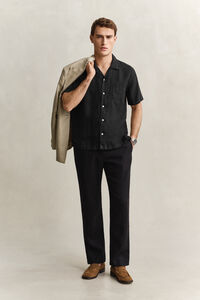 Short Sleeve Linen Shirt