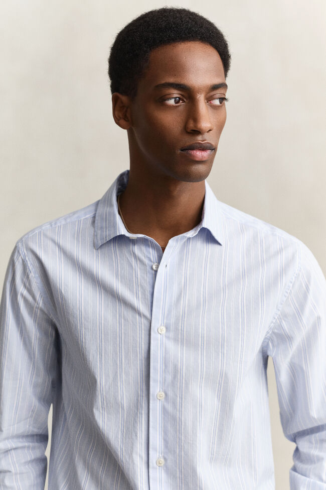 Regular Fit Dobby Striped Shirt