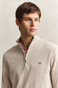 Classic Cotton Half-Zip Sweater