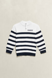 Boys Breton Zip Sweater