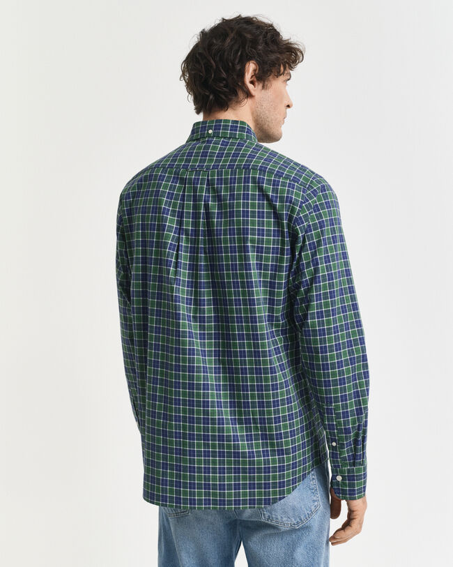 Regular Fit Checked Classic Poplin Shirt