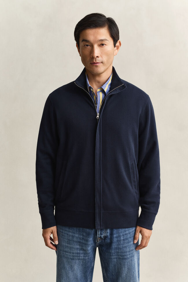 Sacker Rib Zip Sweatshirt