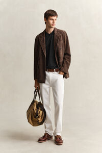 Slim Fit Shield V-Neck T-Shirt