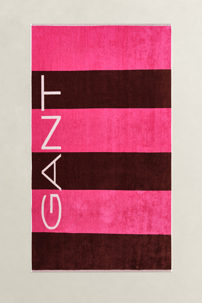 Block Striped Beach Towel