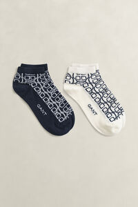 2-Pack Monogram Socks