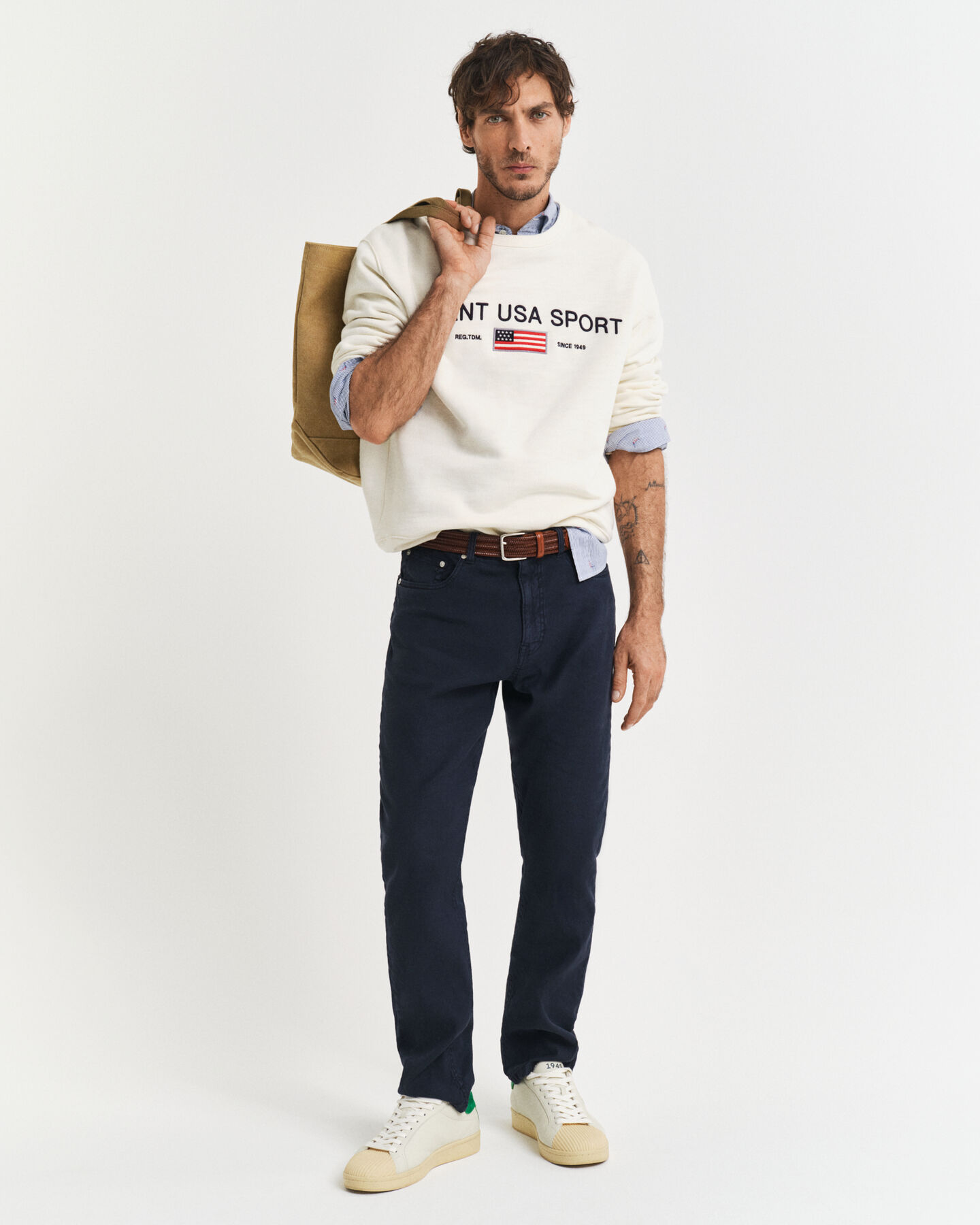 Regular Fit Cotton Linen Jeans