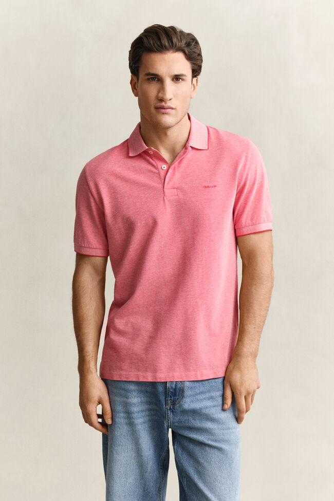 Two-Toned Polo Shirt