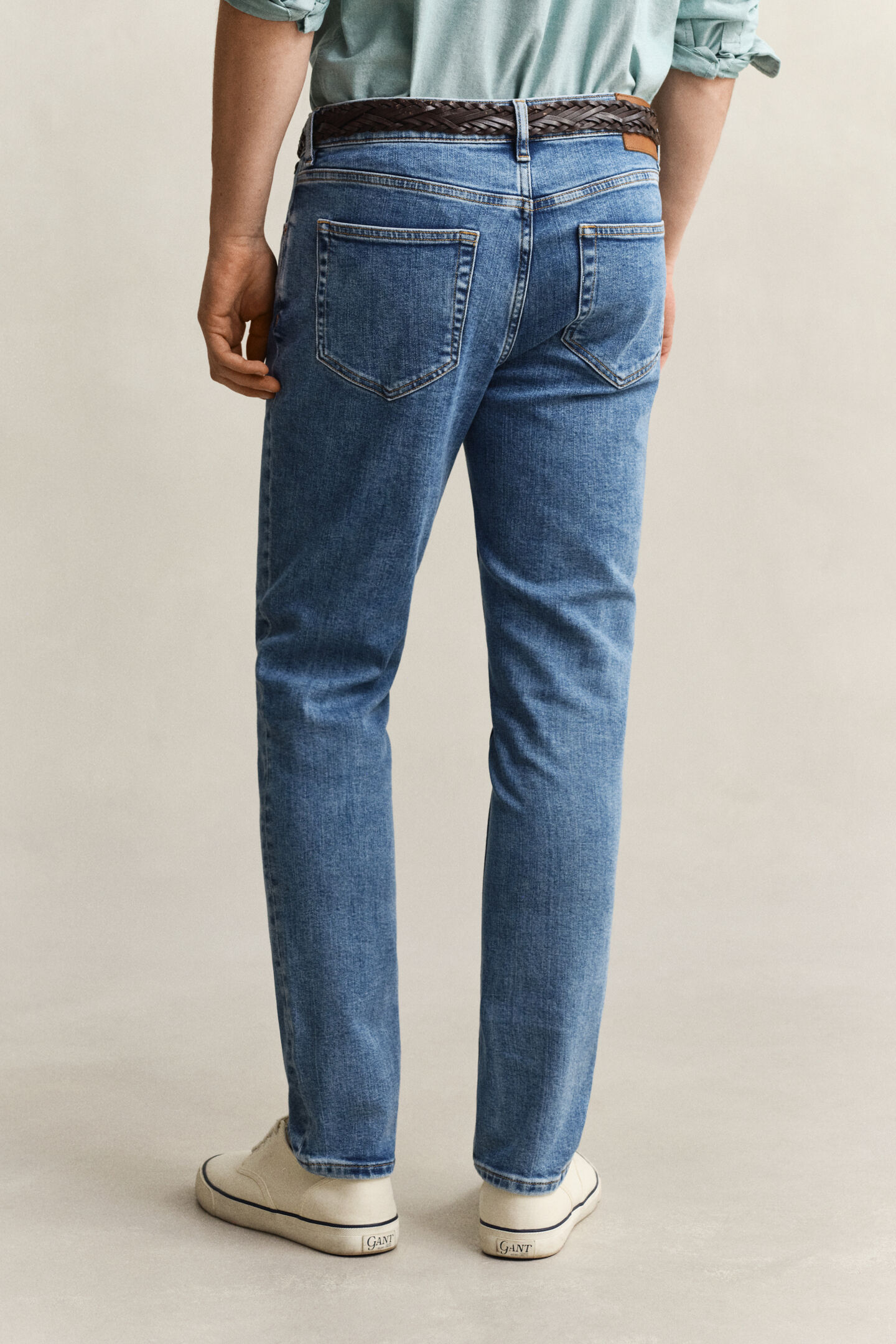 Slim Fit Clean Wash Jeans
