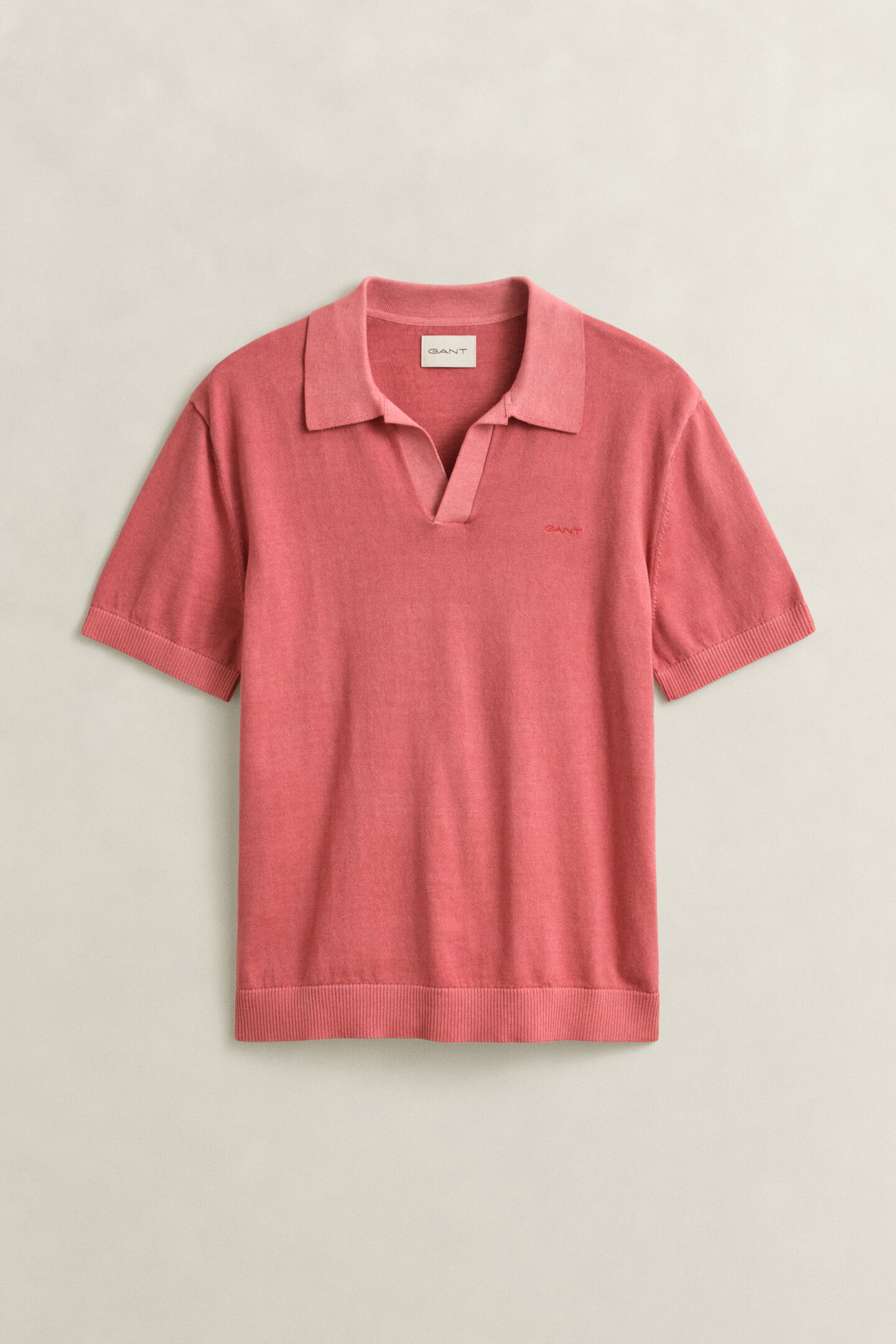 Sunfaded Polo Sweater