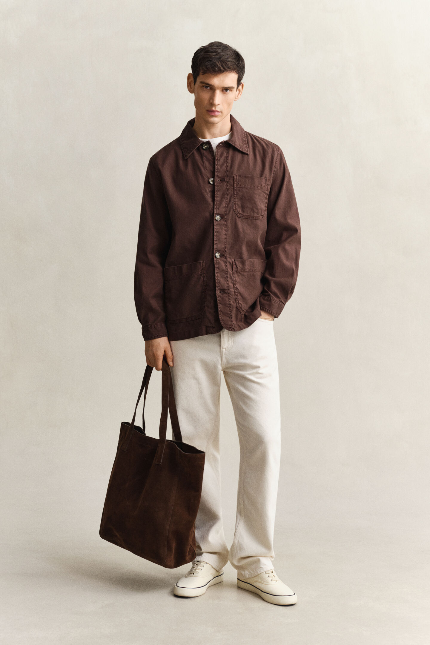 Linen Blend Overshirt