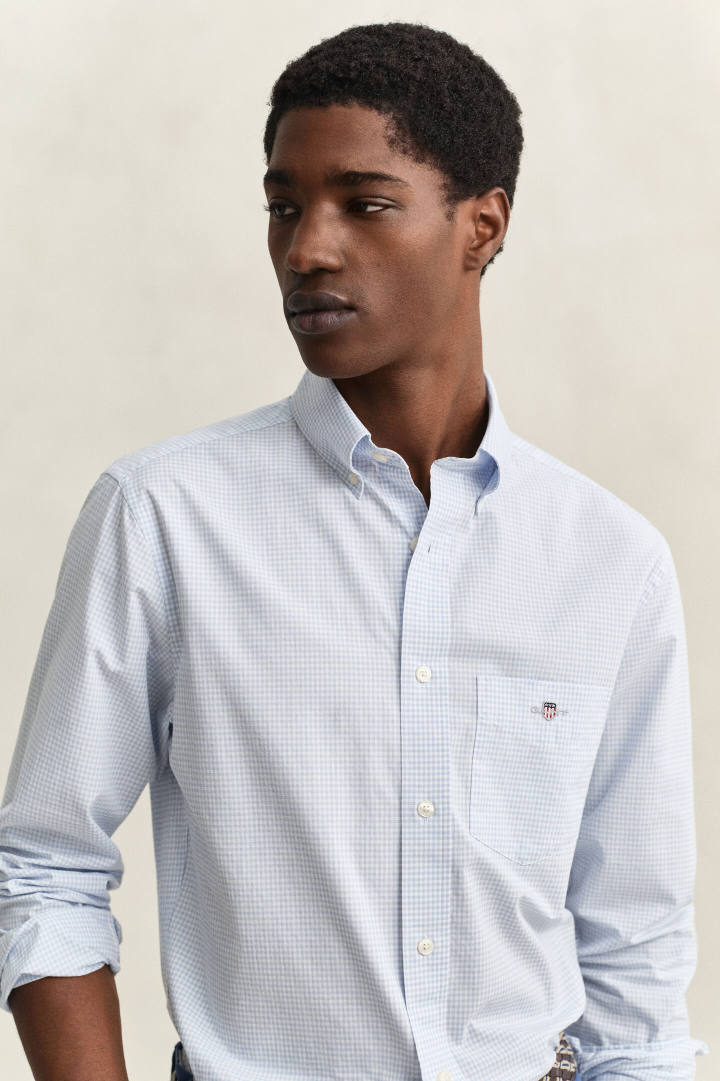 Gingham Classic Poplin Shirt