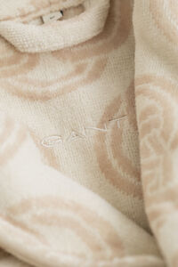 Monogram Print Robe