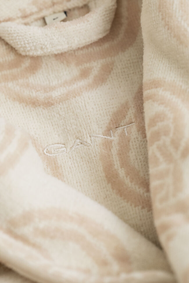 Monogram Print Robe