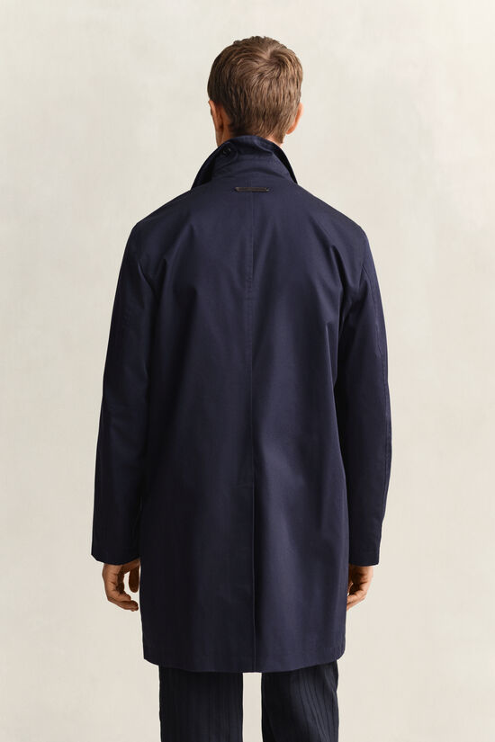 Cotton Blend Car Coat