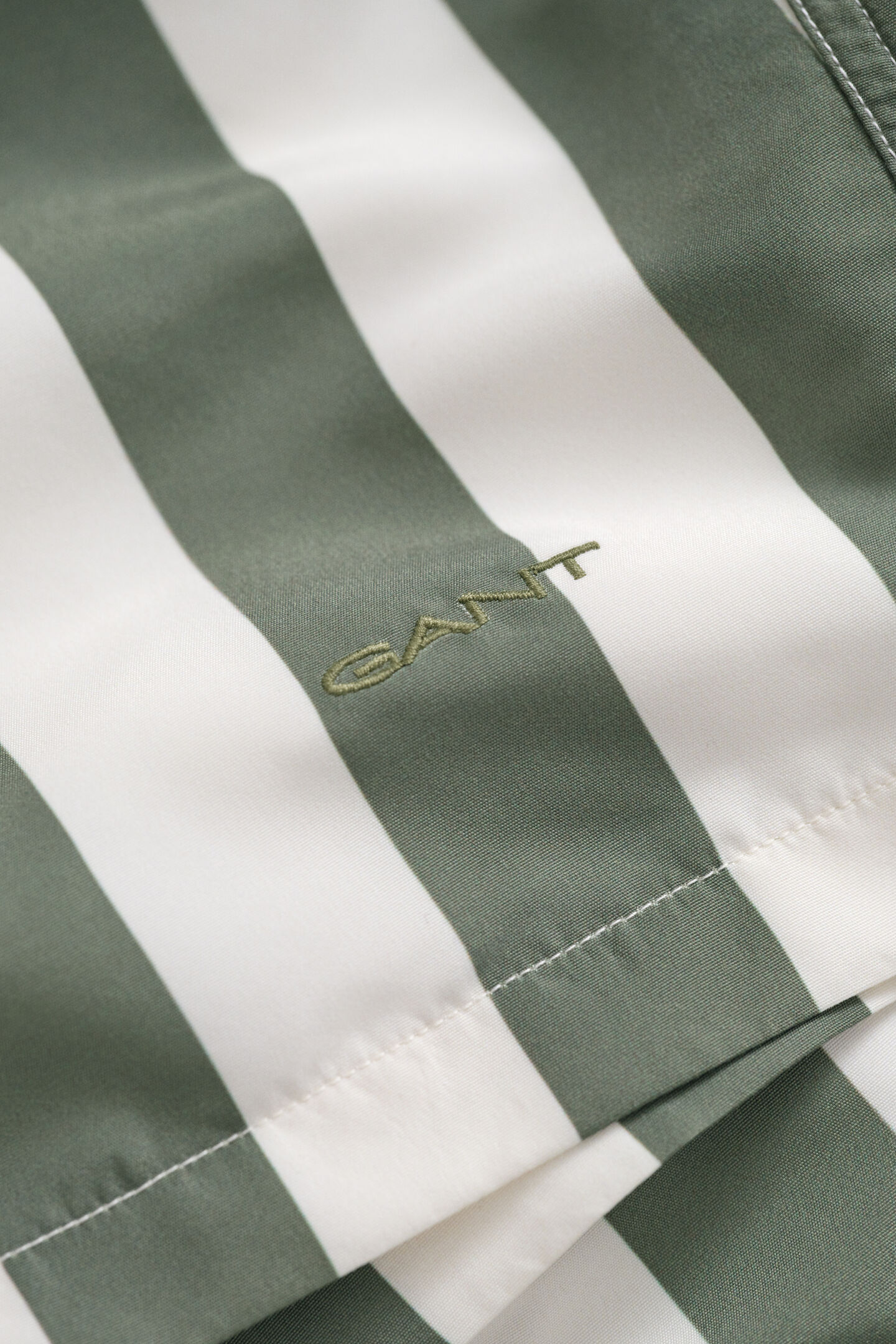 Block Striped Swim Shorts