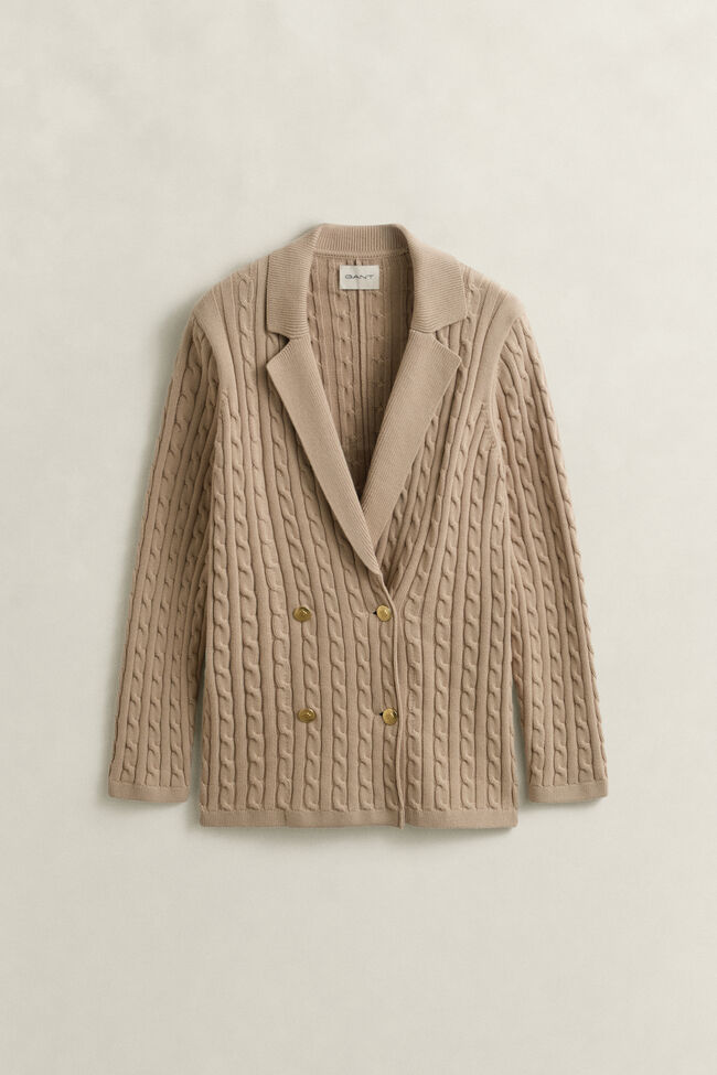 Cable Knit Club Blazer
