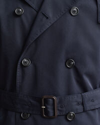 Cotton Blend Trench Coat