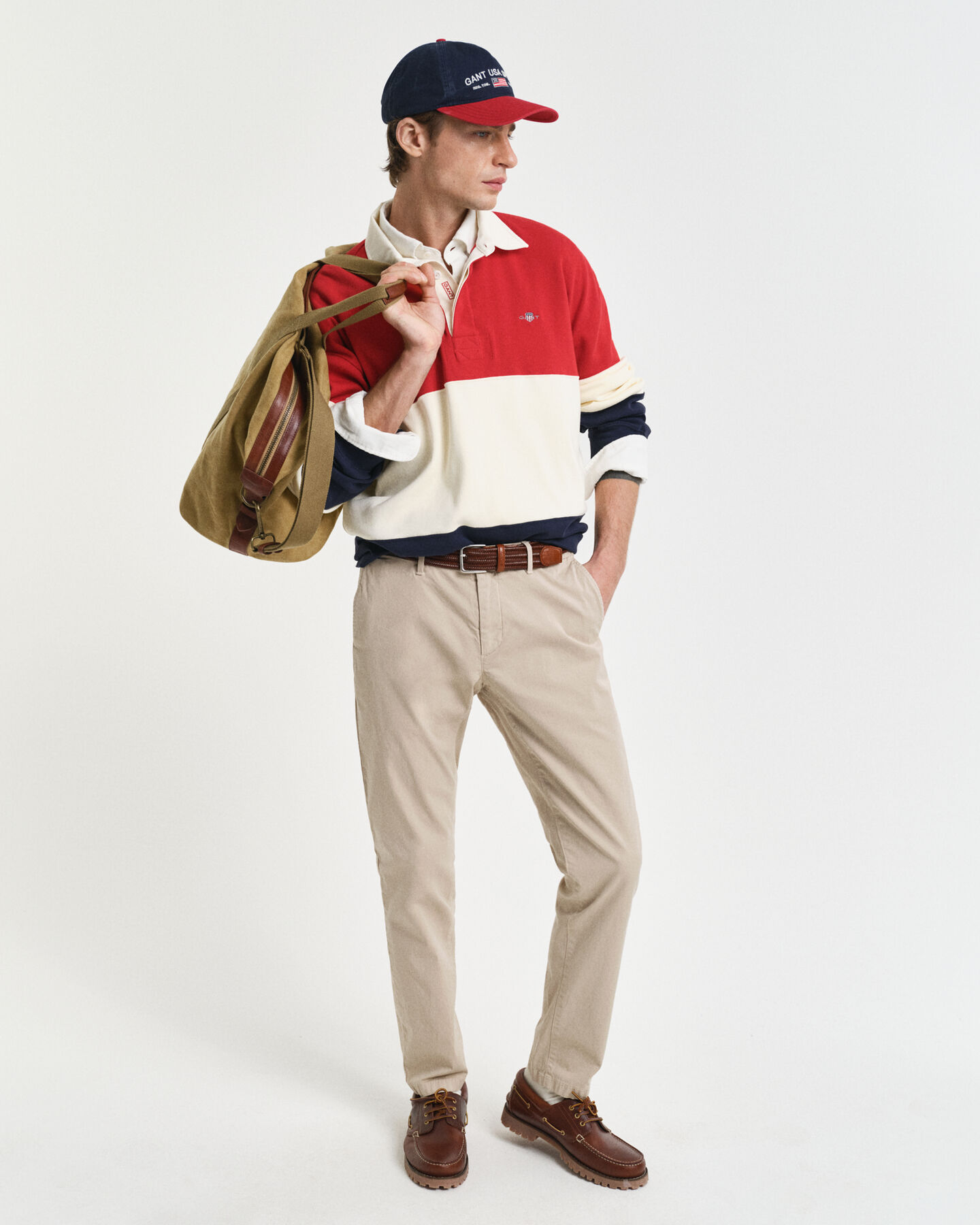 Slim Fit Sunfaded Chinos