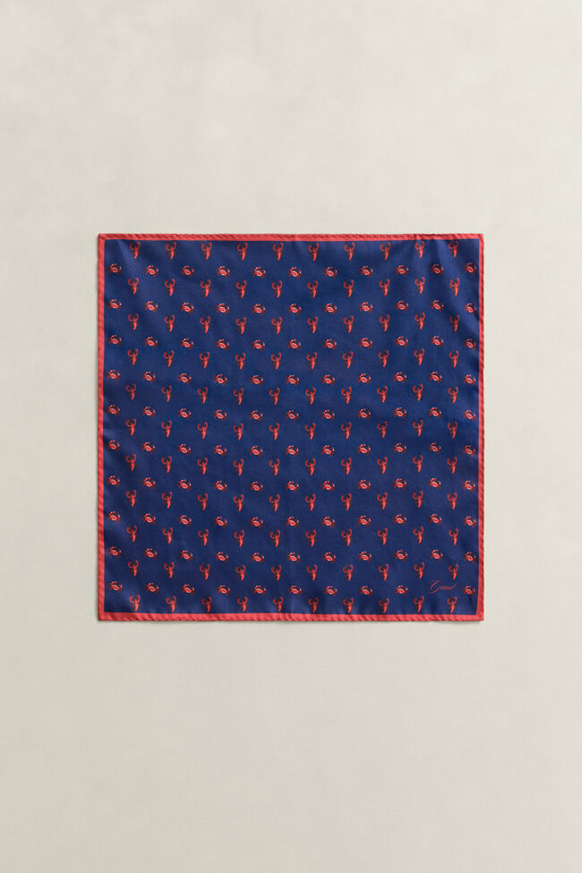 Crab Pocket Square