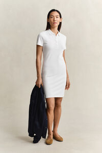 Shield Piqu&eacute; Polo Dress