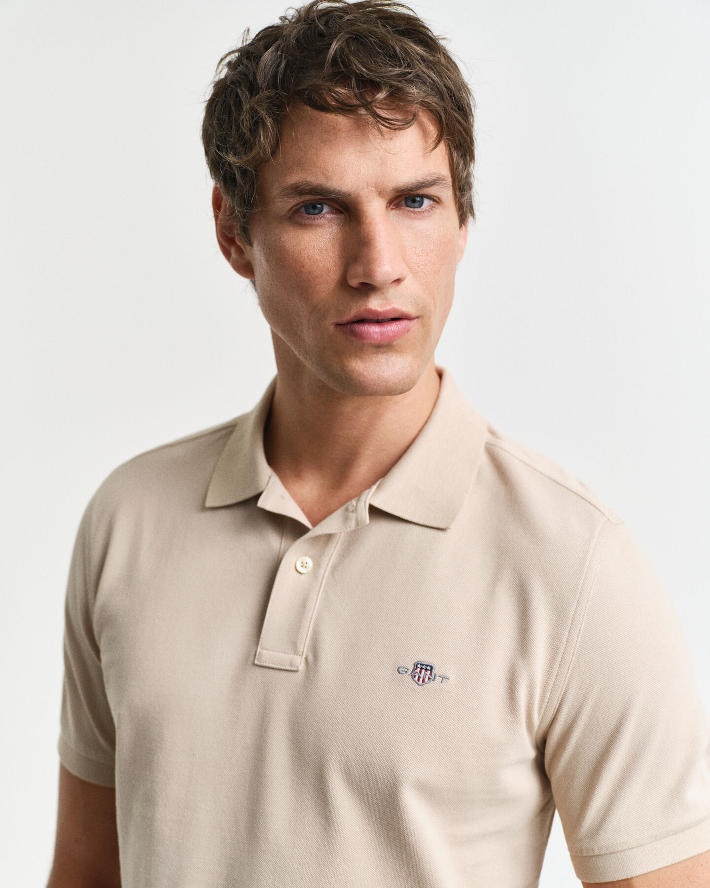 Regular Fit Shield Piqué Polo Shirt