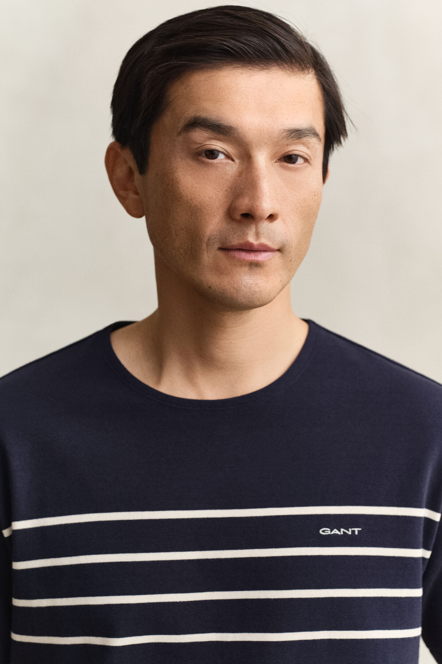 Placed Stripe T-Shirt