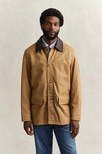 Leather Decker Jacket