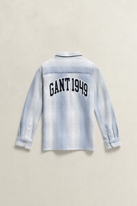 Boys Checked Overshirt