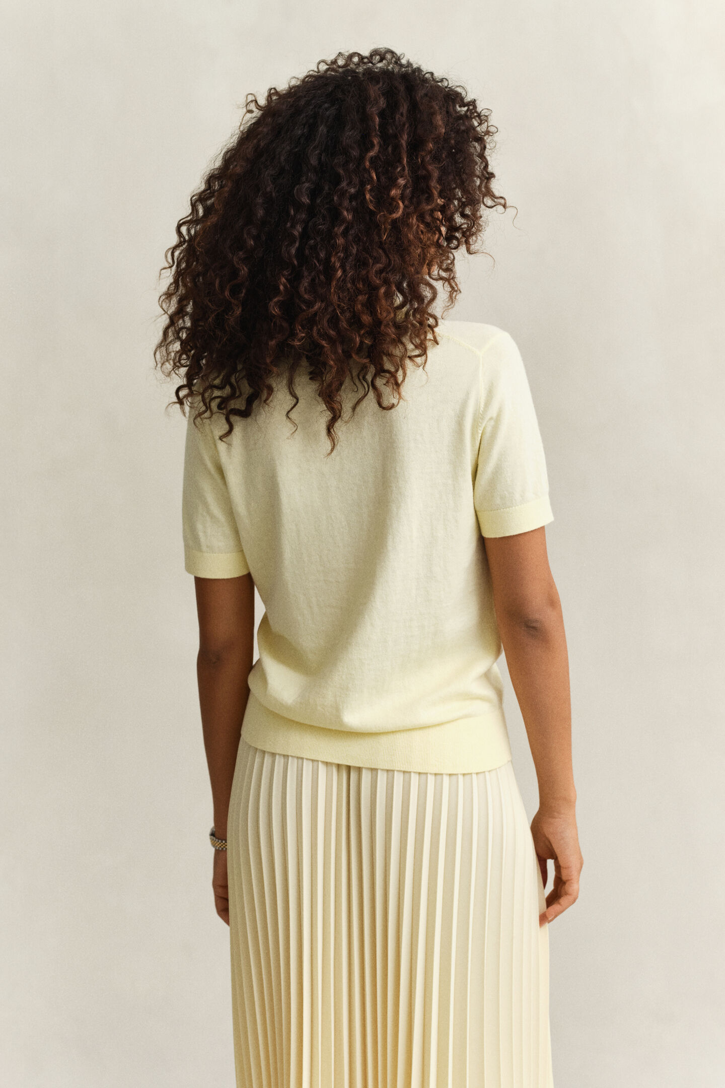 Knitted Short Sleeve Rugger