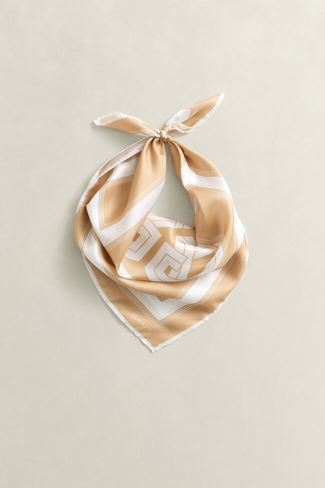 Monogram Silk Scarf