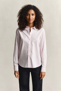 Regular Fit Classic Striped Poplin Shirt