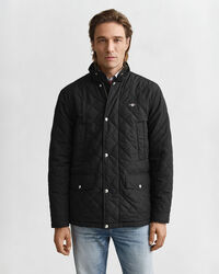 Quilted Windcheater Mid-Length Jacket