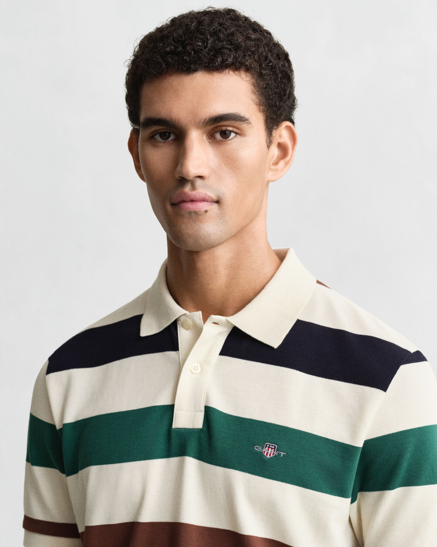 Striped Polo Shirt