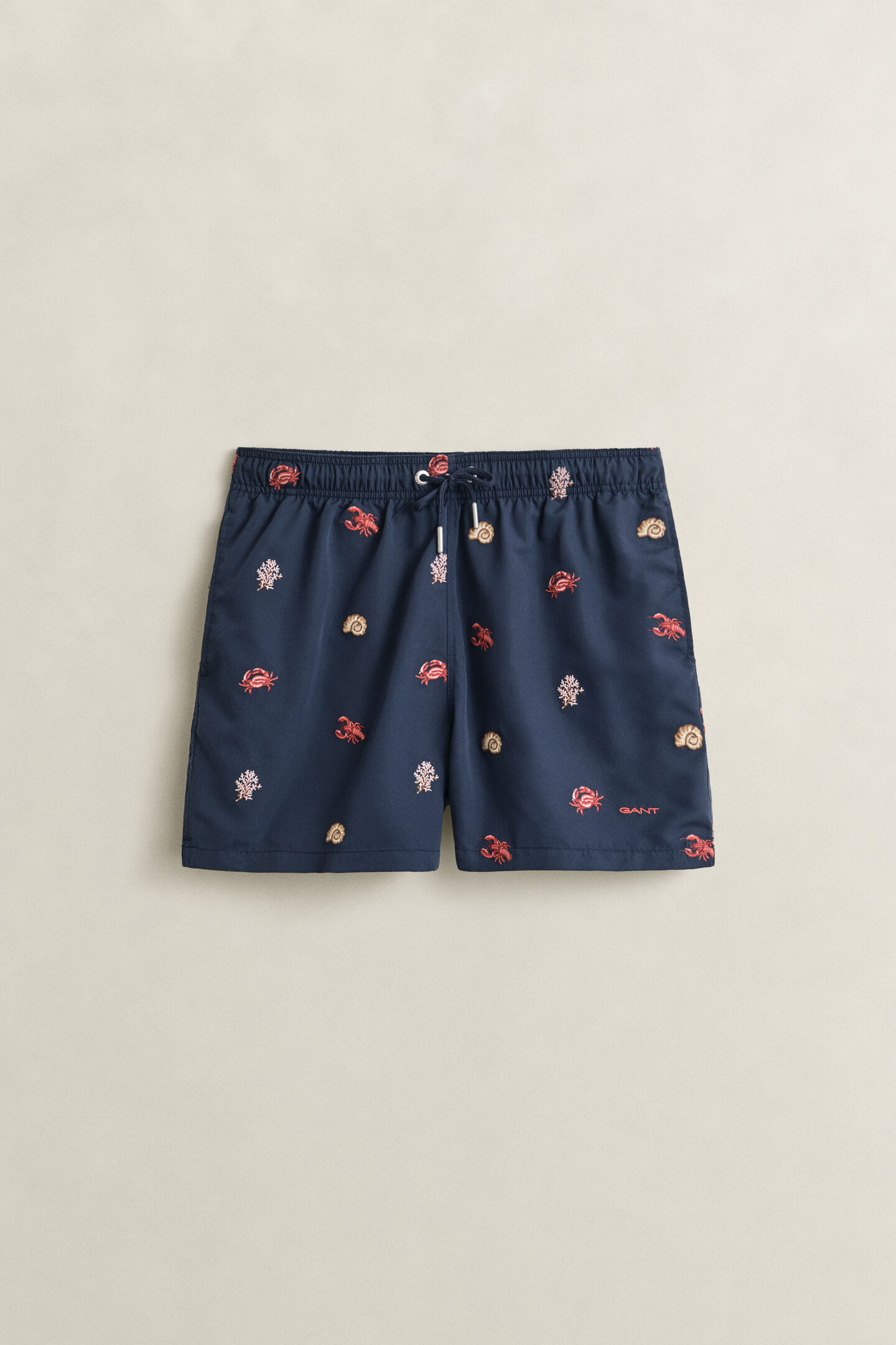 Lobster Embroidered Swim Shorts